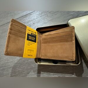 Carhartt wallet. New with tags. Still in original tin